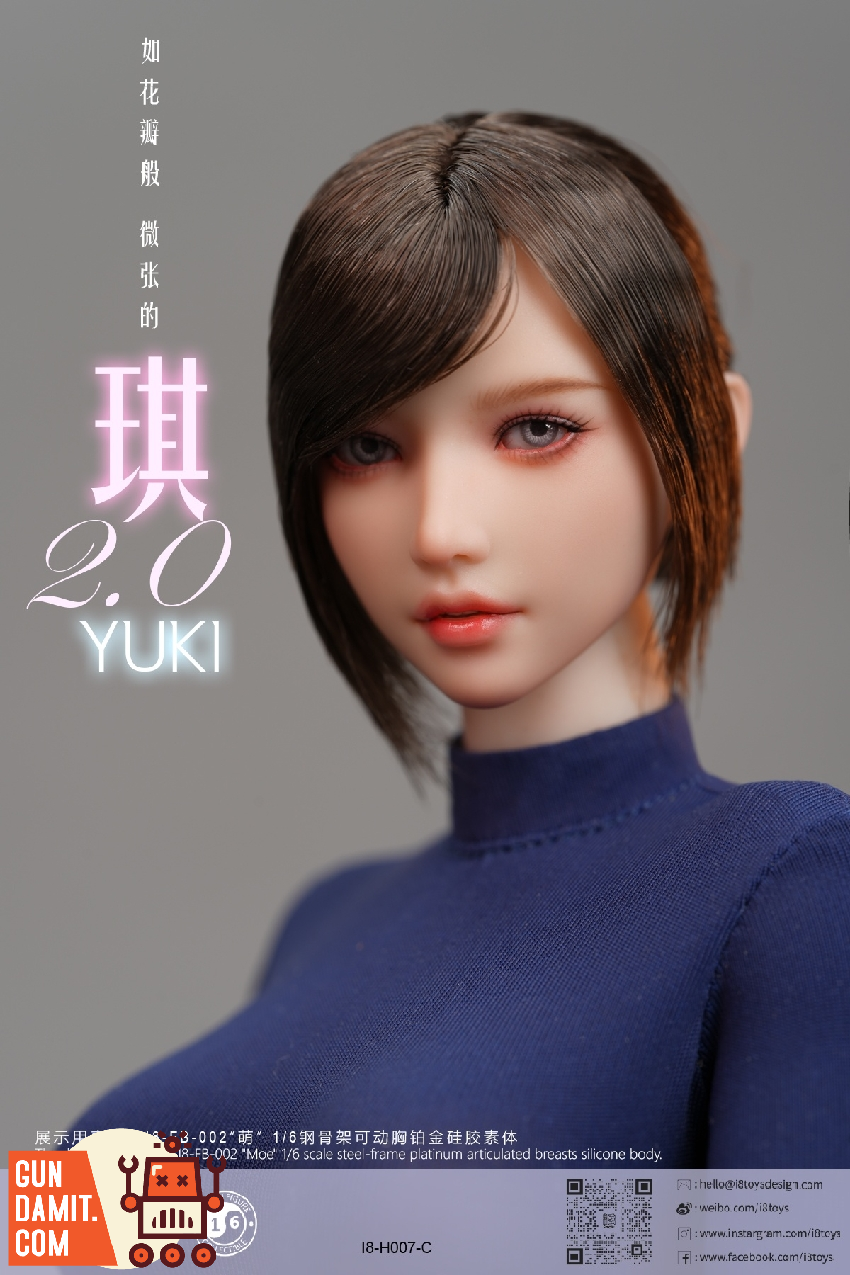 I8 Toys 1/6 I8-H007P-C Slightly Open Like Petals Yuki 2.0 Clothing