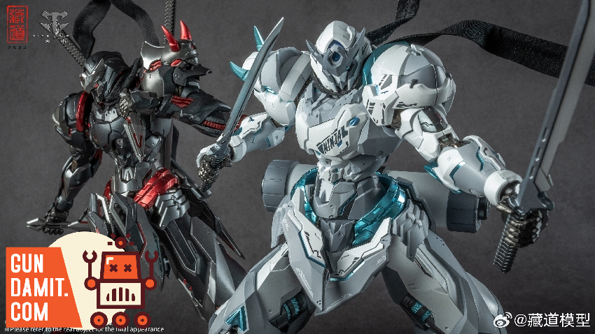 CangDao Model 1/72 Ninja Zhan Ming Shinobi Dark Night Version