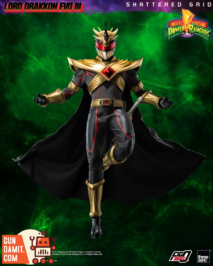 Threezero 3Z1026 Power Rangers Shattered Grid FigZero | GunDamit.com