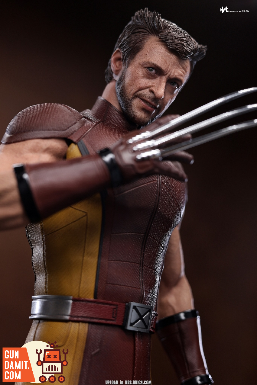Hot Toys 1/6 MMS831 Deadpool & Wolverine Wolverine Classic Brown