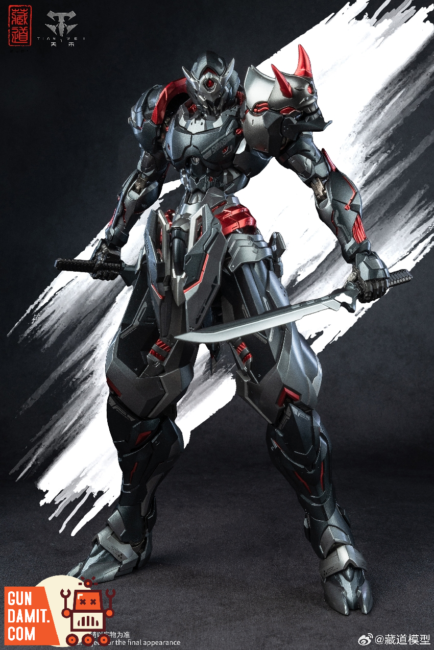 CangDao Model 1/72 Ninja Zhan Ming Shinobi Dark Night Version