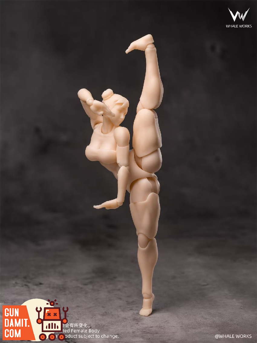 Whale Works 1/12 WW01-A Super Articulated Female Figure | GunDamit.com