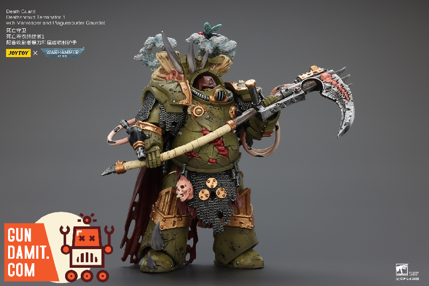 JoyToy JT02588 WH40K Death Guard Deathshroud Terminator 1