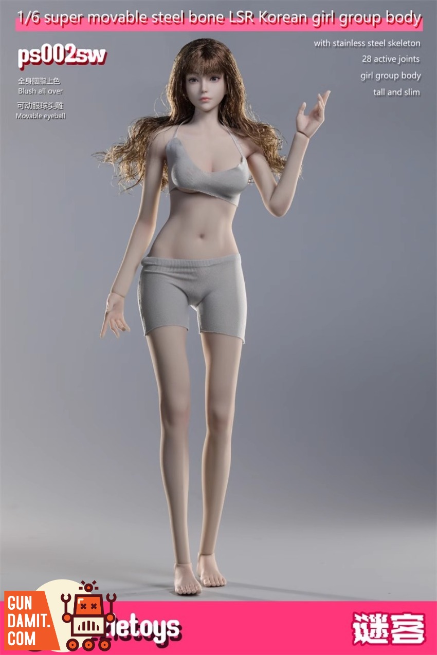Puzzle Toys 1/6 PS002SW SuperMovable Steel bone LSR Korean Girl