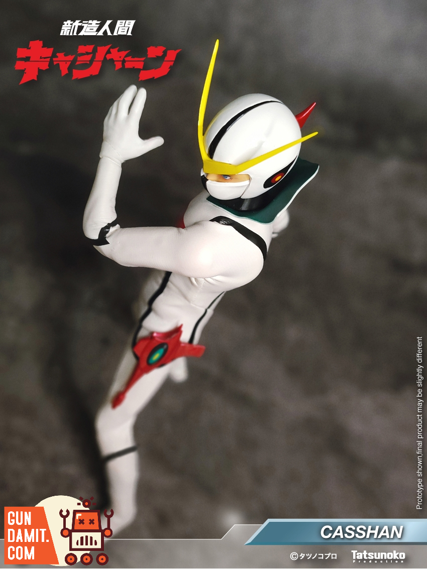 キャシャーン.フレンダー Tatsunoko Heroes Fighting Gear Casshan Friender w/Initial Release
