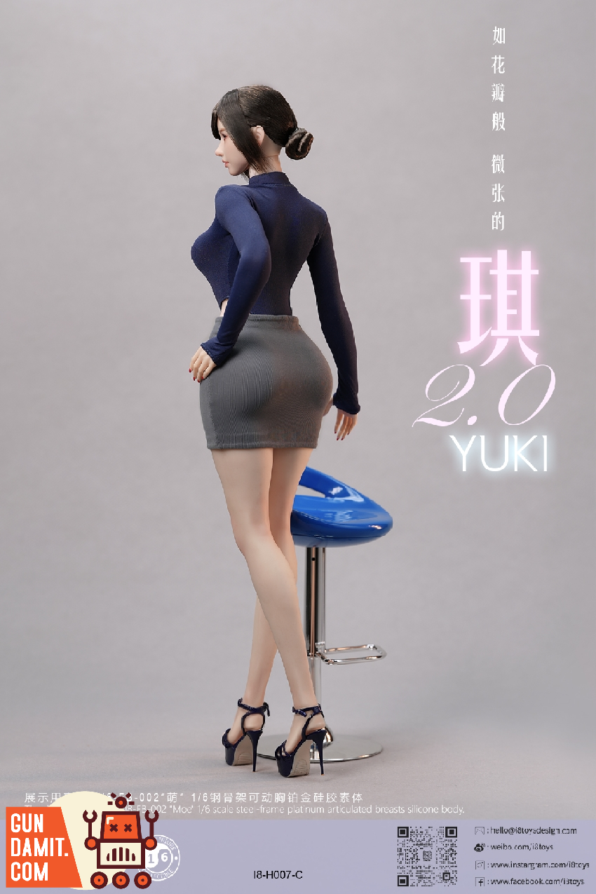 I8 Toys 1/6 Yuki 2.0 Type-C Slightly Open | GunDamit.com