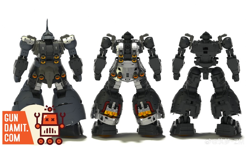 Pre-Order] Zhu Meng Model 1/100 Grips Model Kit | GunDamit.com