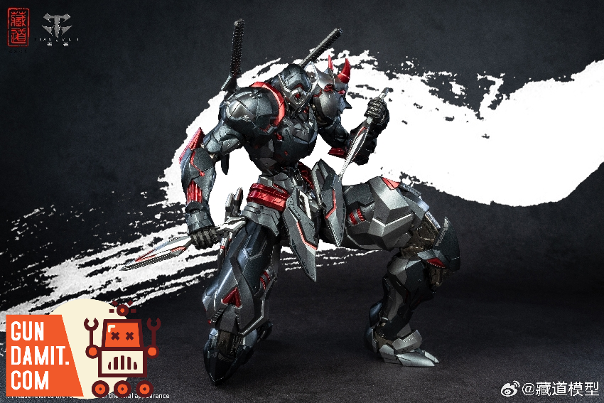 CangDao Model 1/72 Ninja Zhan Ming Shinobi Dark Night Version