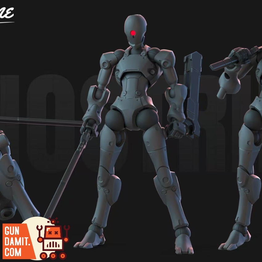 Sheik Mainland 1/18 3 Min Project Xenostrike Grey Version Model Kit