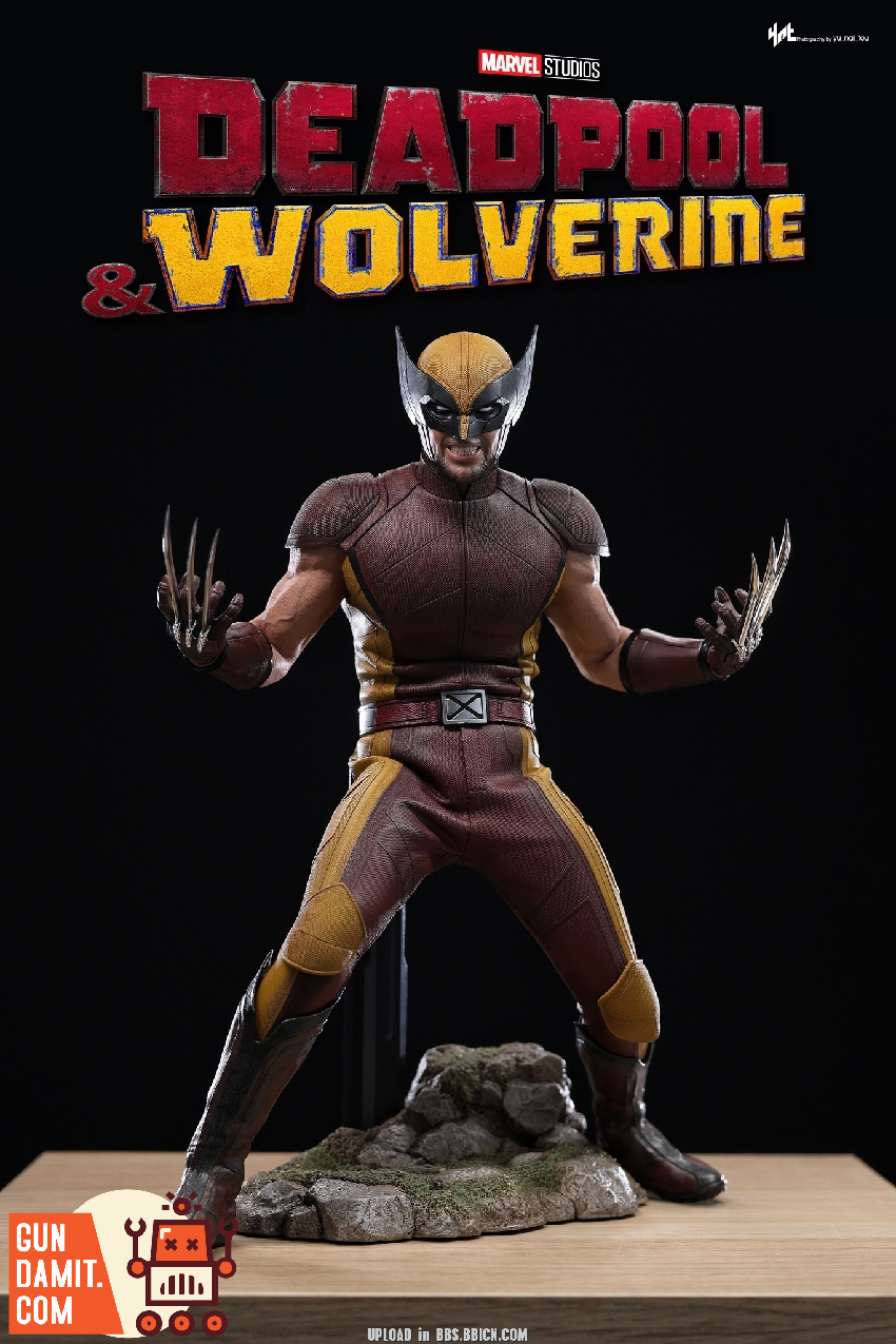 Hot Toys 1/6 MMS831 Deadpool & Wolverine Wolverine Classic Brown