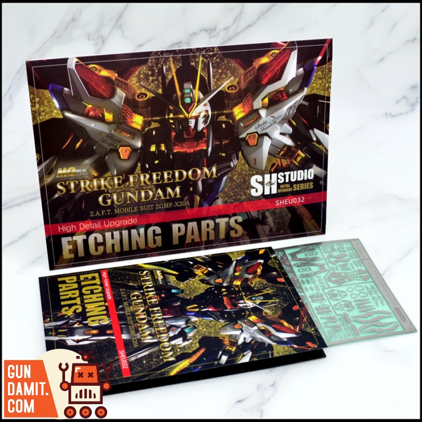 SH Studio 1/100 MGEX Strike Freedom Etching Parts | GunDamit.com