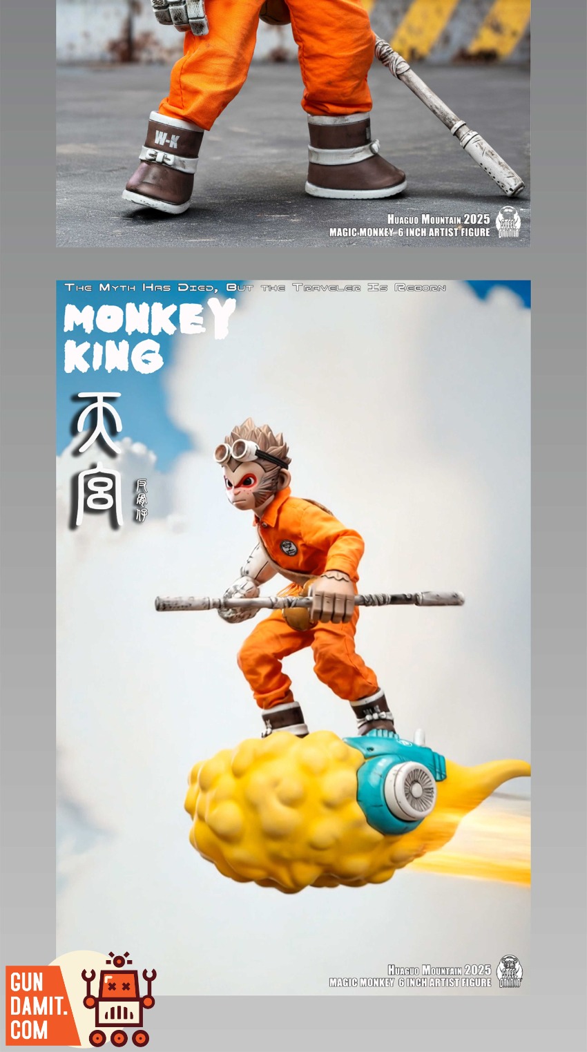 yellow moon 、blue monkey mix dwarf A monkey with a blue face and