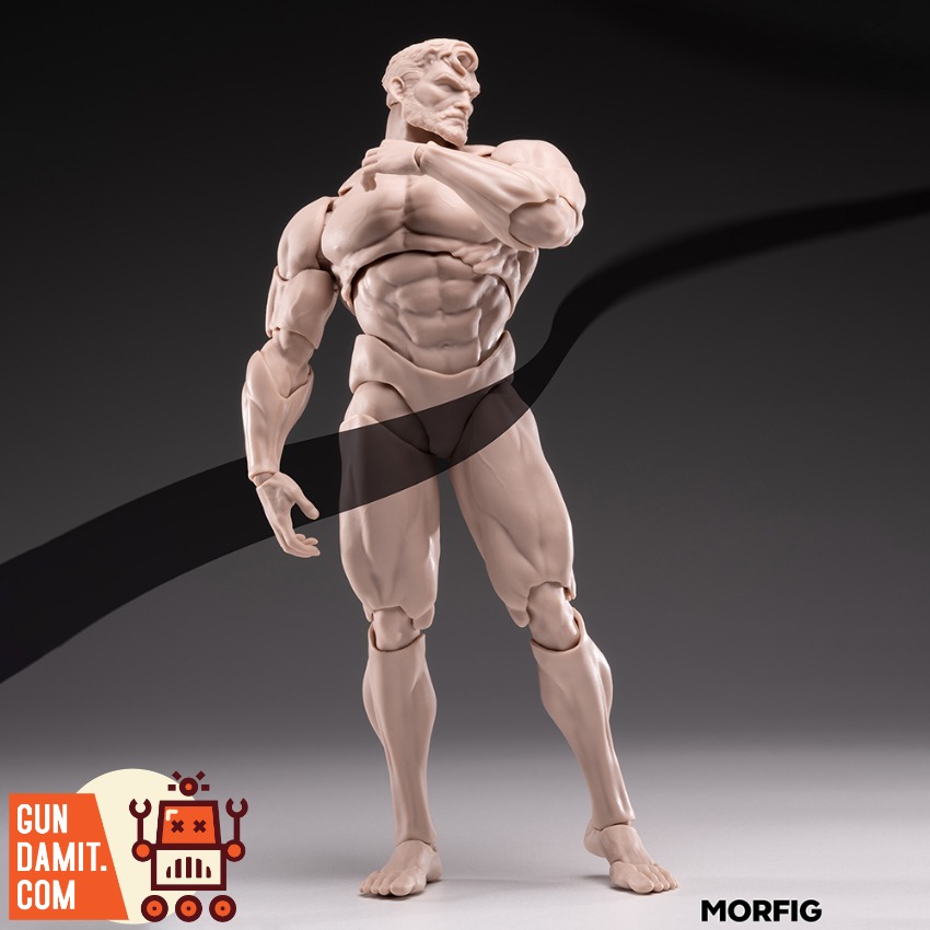 [Coming Soon] Morfig 1/12 Beta Warrior Action Figure Male Body White Skin
