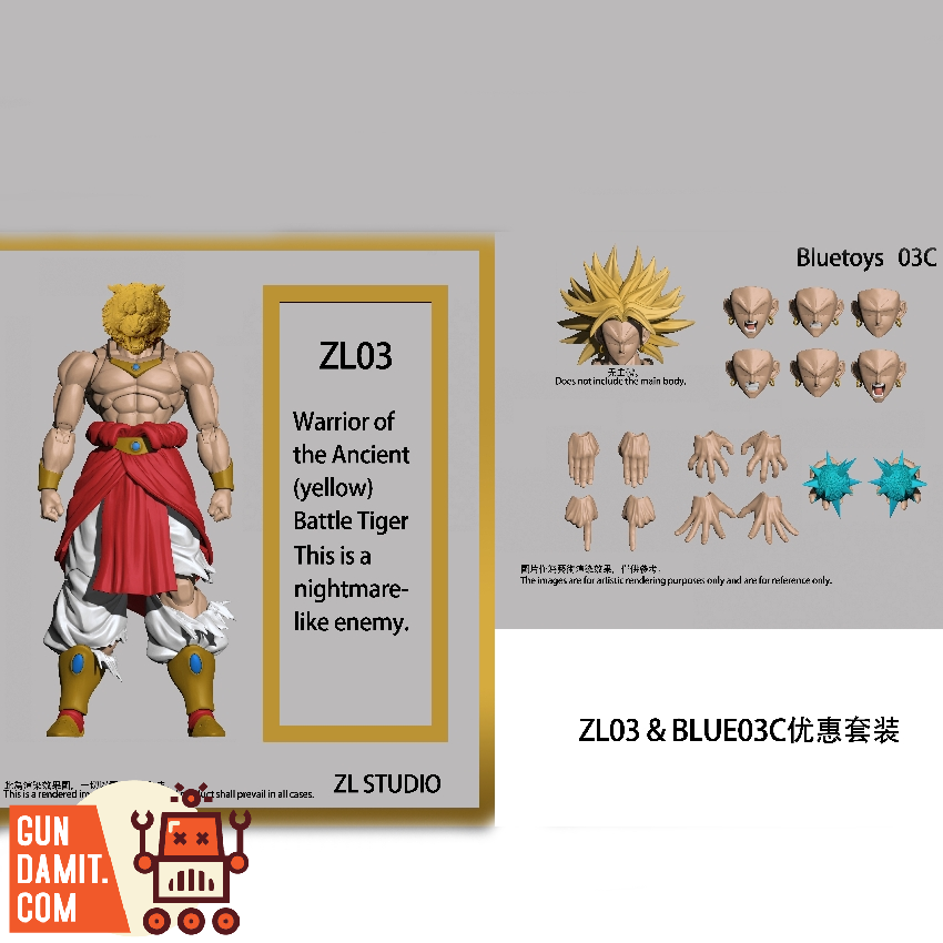 ZL Studio & Bluetoys ZL03 Warrior Ancient | GunDamit.com