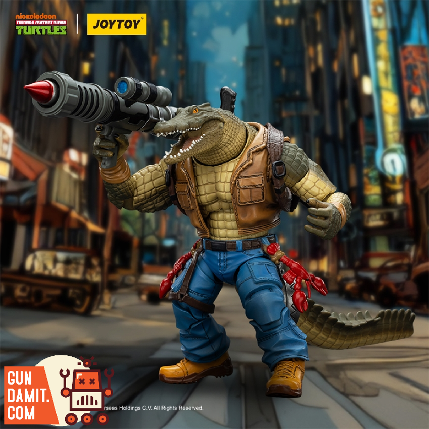 JoyToy JT02526 TMNT Leatherhead 1/18 Figure | GunDamit.com