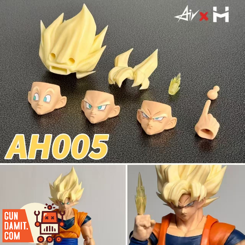 HM Studio X AIR Creation 1/12 HA005 Head Accessories for Saiyan Superman