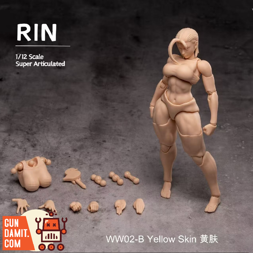 Reviews of Whale Works 1/12 WW02-B Super Articulated Female Figure