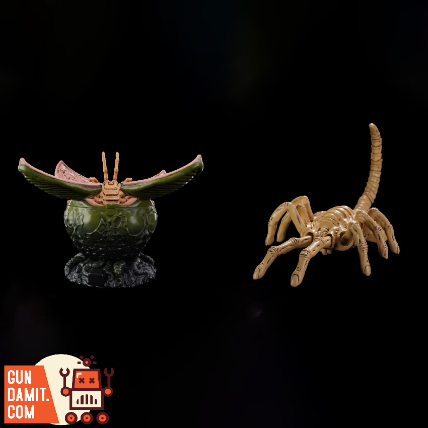 52TOYS Alien Wind-up Toy Facehugger & Alien Egg