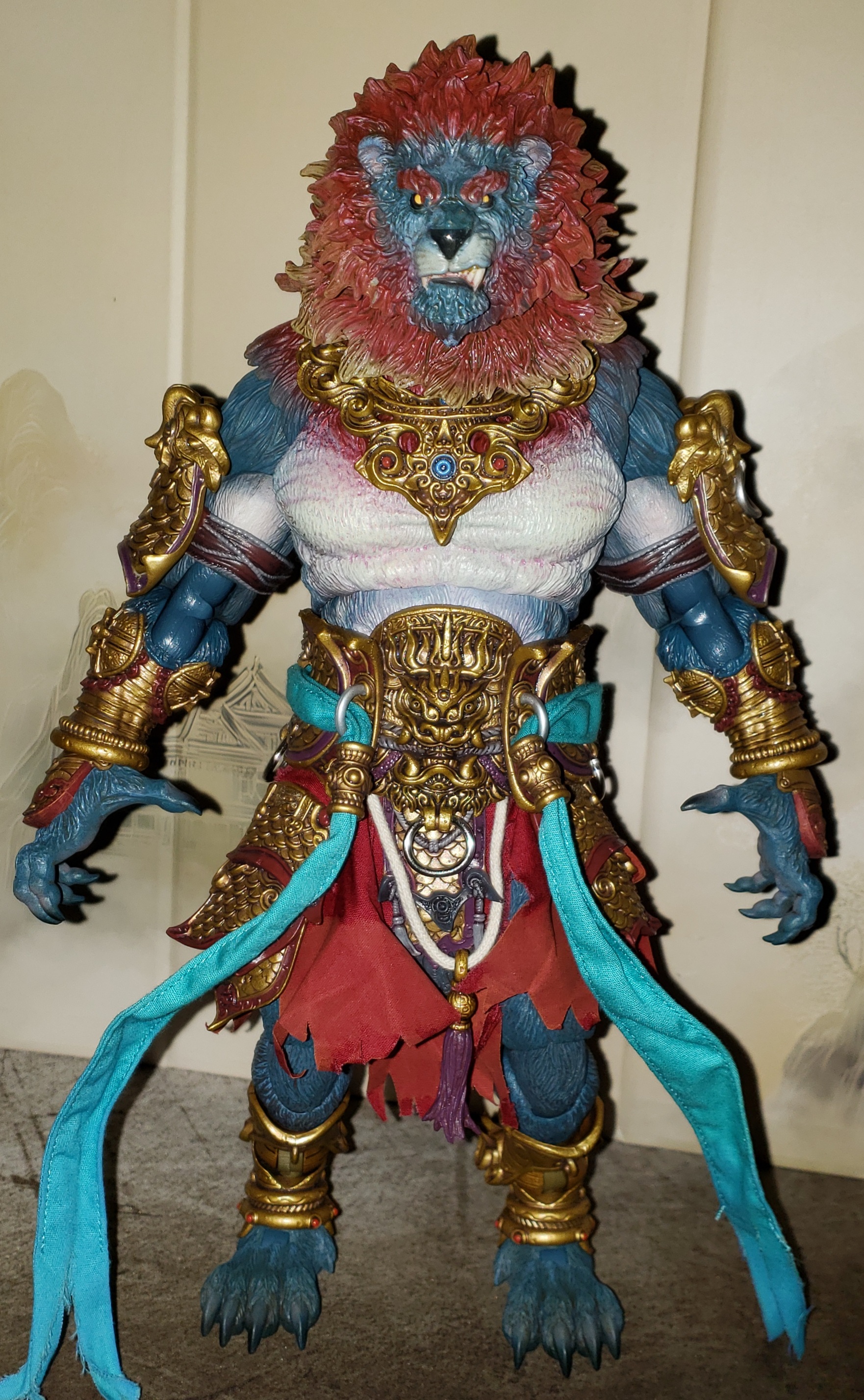 Reviews of Fury Toys Demon Kings at Lion Camel Ridge Azure Lion
