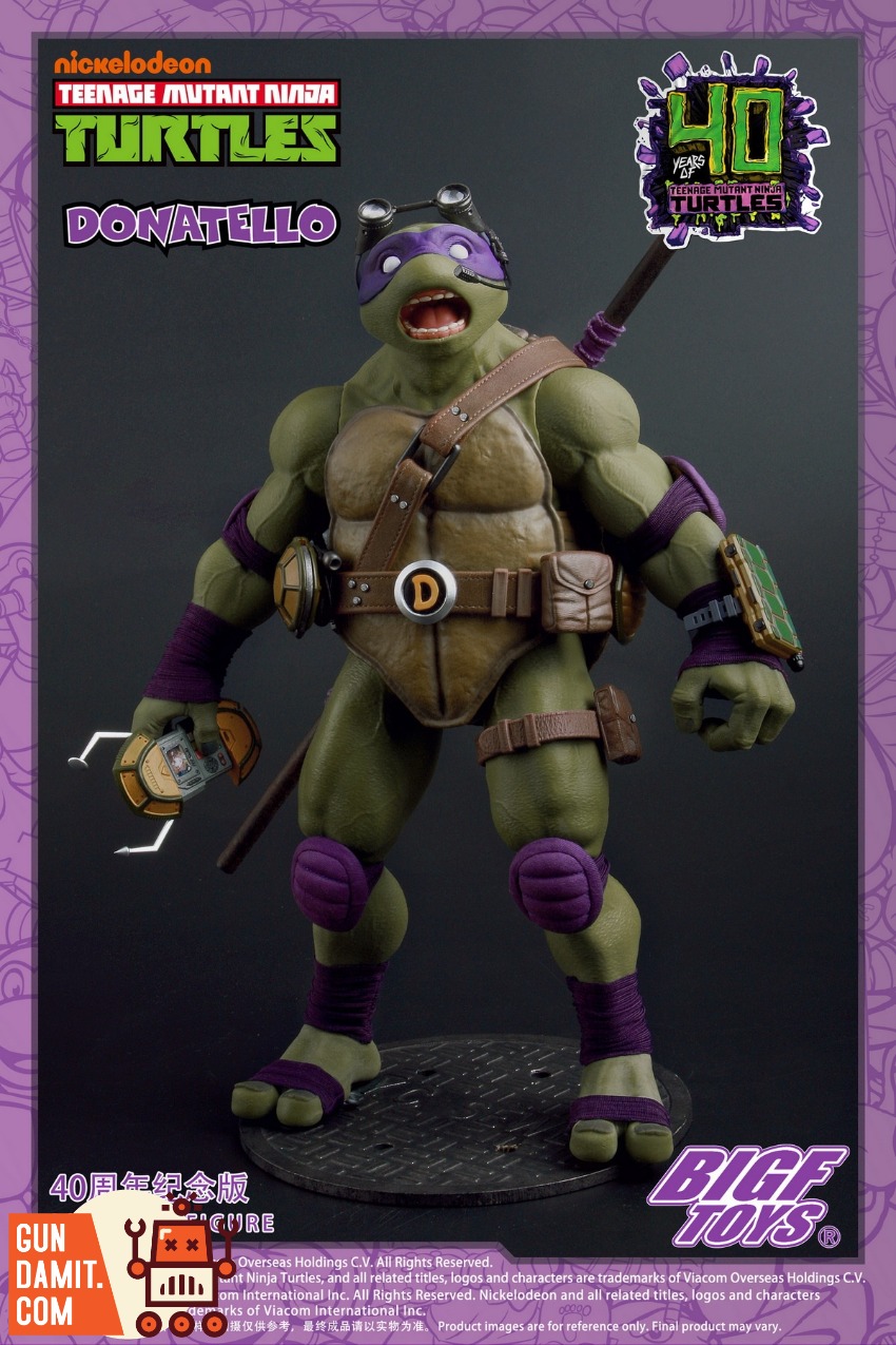 BIGFTOYS 1/6 BIGF-003 Teenage Mutant Ninja Turtles Donatello 40th