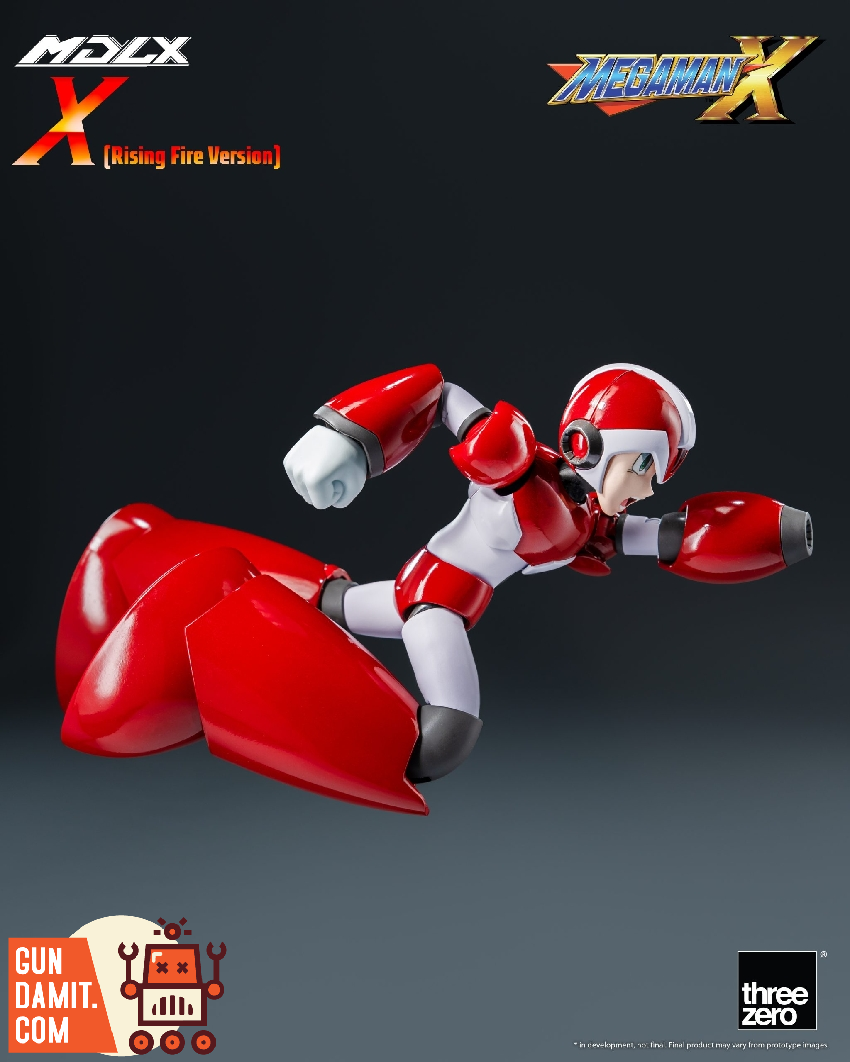 Threezero Rockman X MDLX Rising Fire | GunDamit.com