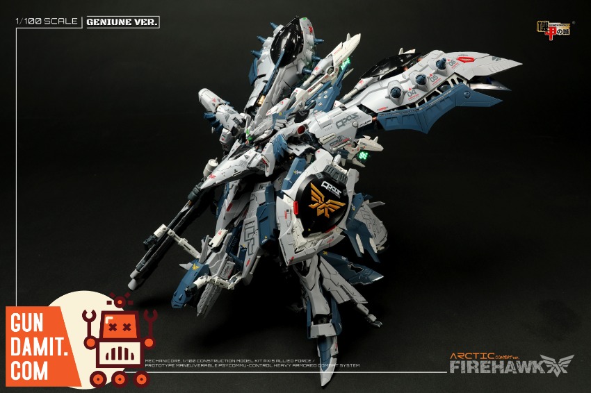 Mechanicore 1/100 ZMX-42 Firehawk the Arctic Combat Mode Model Kit