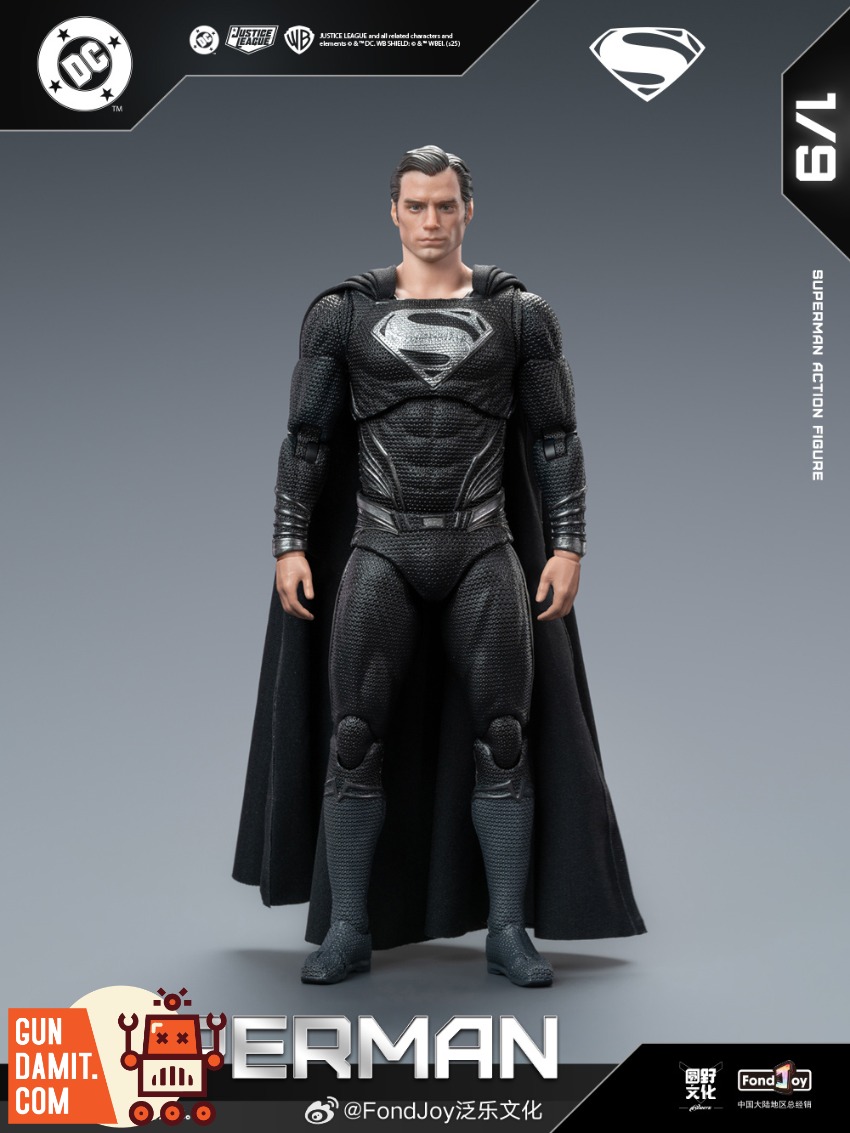 Fondjoy 1/9 DC Series Black Superman 2.0 - GunDamit Store