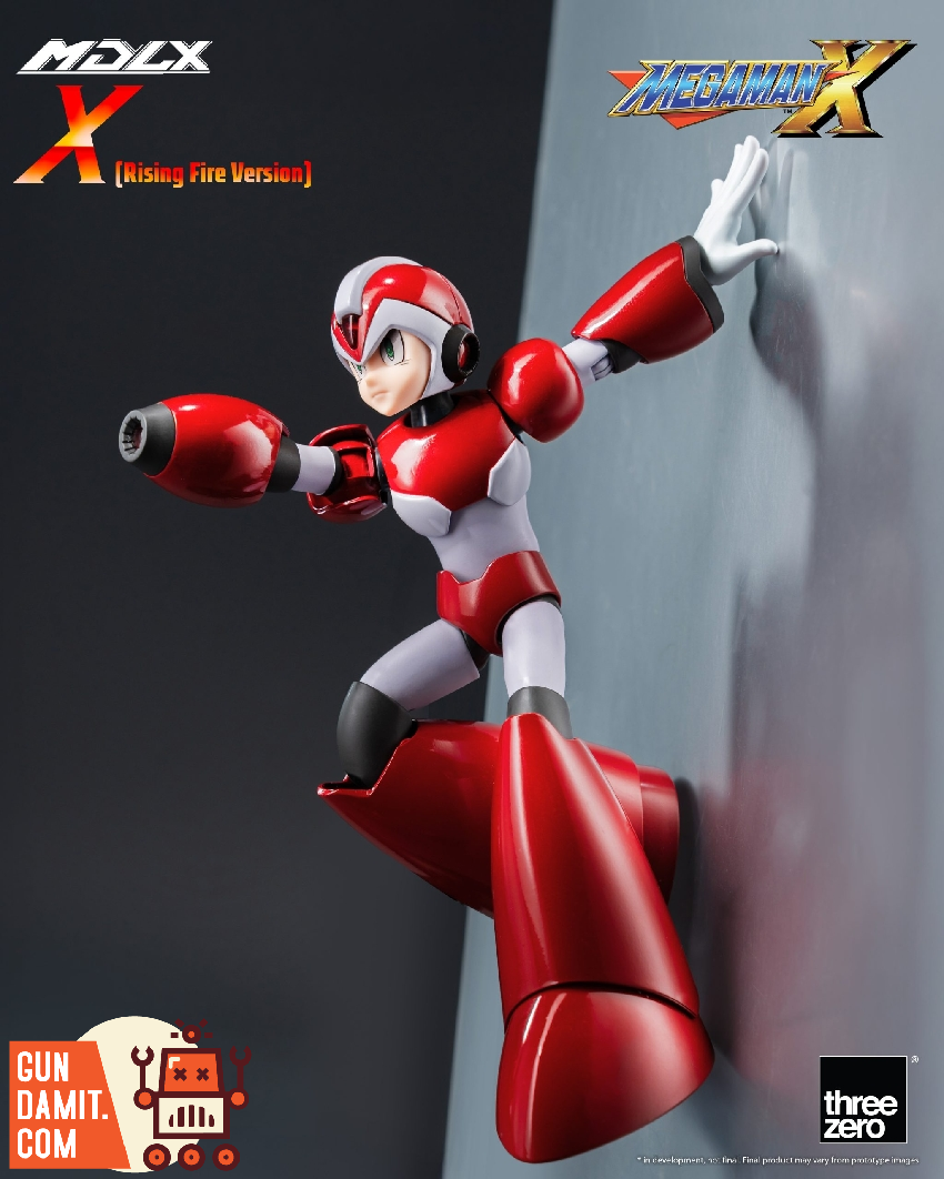 threezero MDLX ロックマン X ライジングファイア 3Z0576 Threezero Rockman X MDLX Rising Fire | GunDamit.com