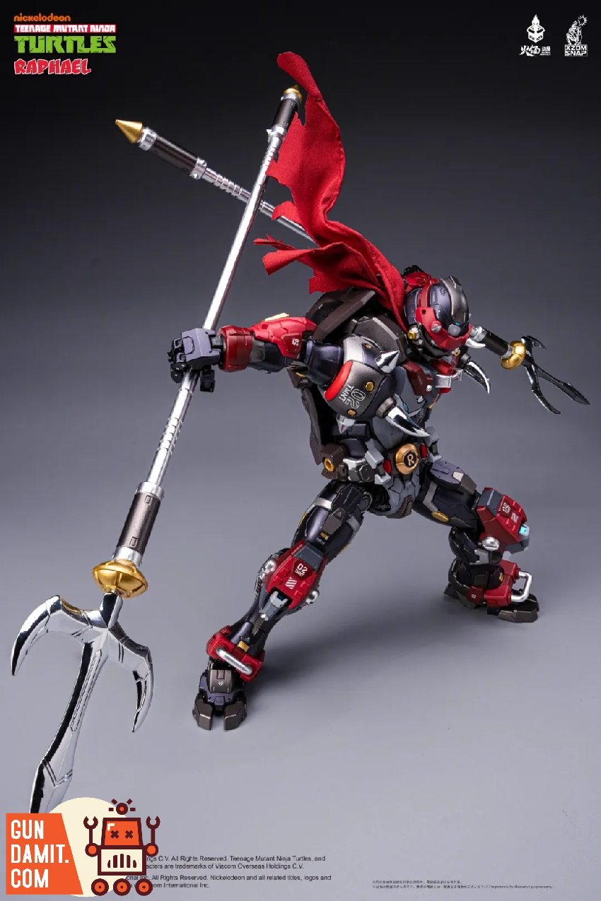 HEATBOYS HB0095 TMNT RAPHAEL 40th Anniversary Figure | GunDamit.com