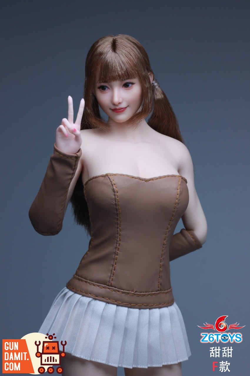 ペイネ　人形 Z6TOYS 1/6 ZC021F Head Sculpt for Asian Beauties Tiantian