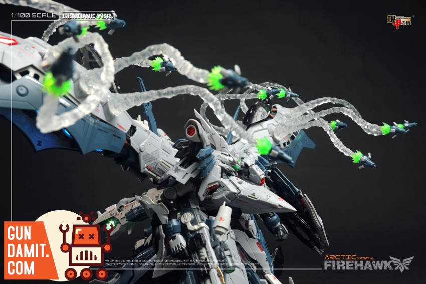 Mechanicore 1/100 ZMX-42 Firehawk the Arctic Combat Mode Model Kit