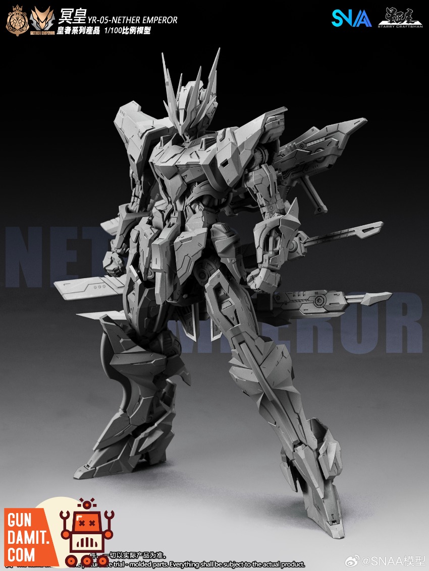 Coming Soon] SNAA Model 1/100 YR-05 Nether Emperor A.P. | GunDamit.com