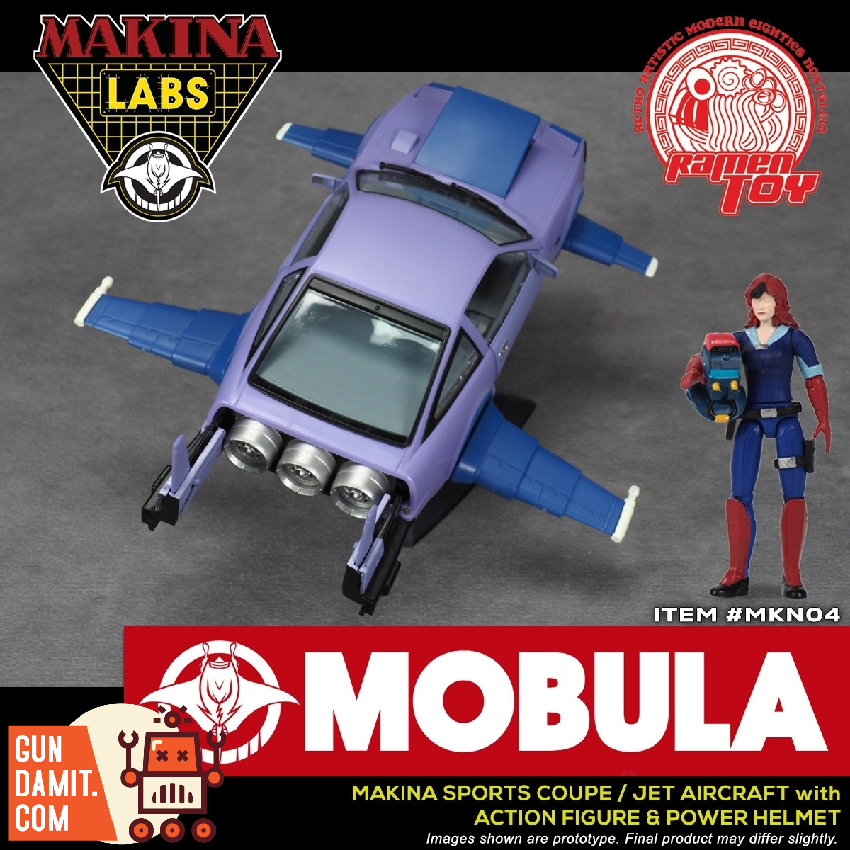 Ramen Toy MKN04 Makina Labs Mobula Mecha Action Figure | GunDamit.com