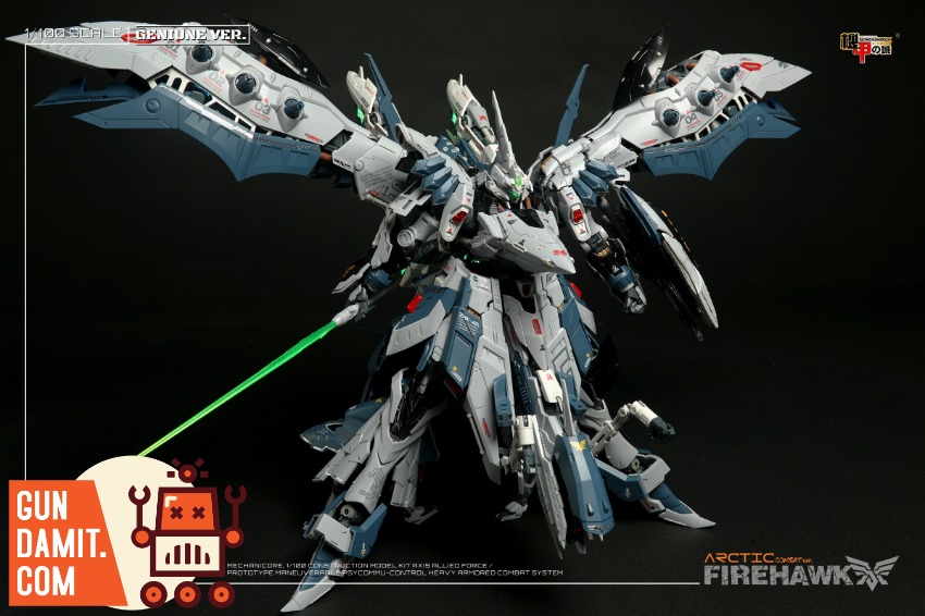 Mechanicore 1/100 ZMX-42 Firehawk the Arctic Combat Mode Model Kit