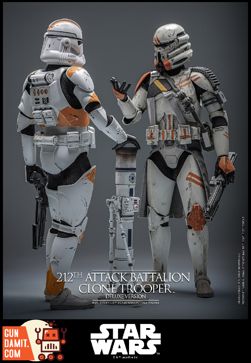 Pre-Order] Hot Toys 1/6 MMS852 212th Clone Trooper Drax | GunDamit.com