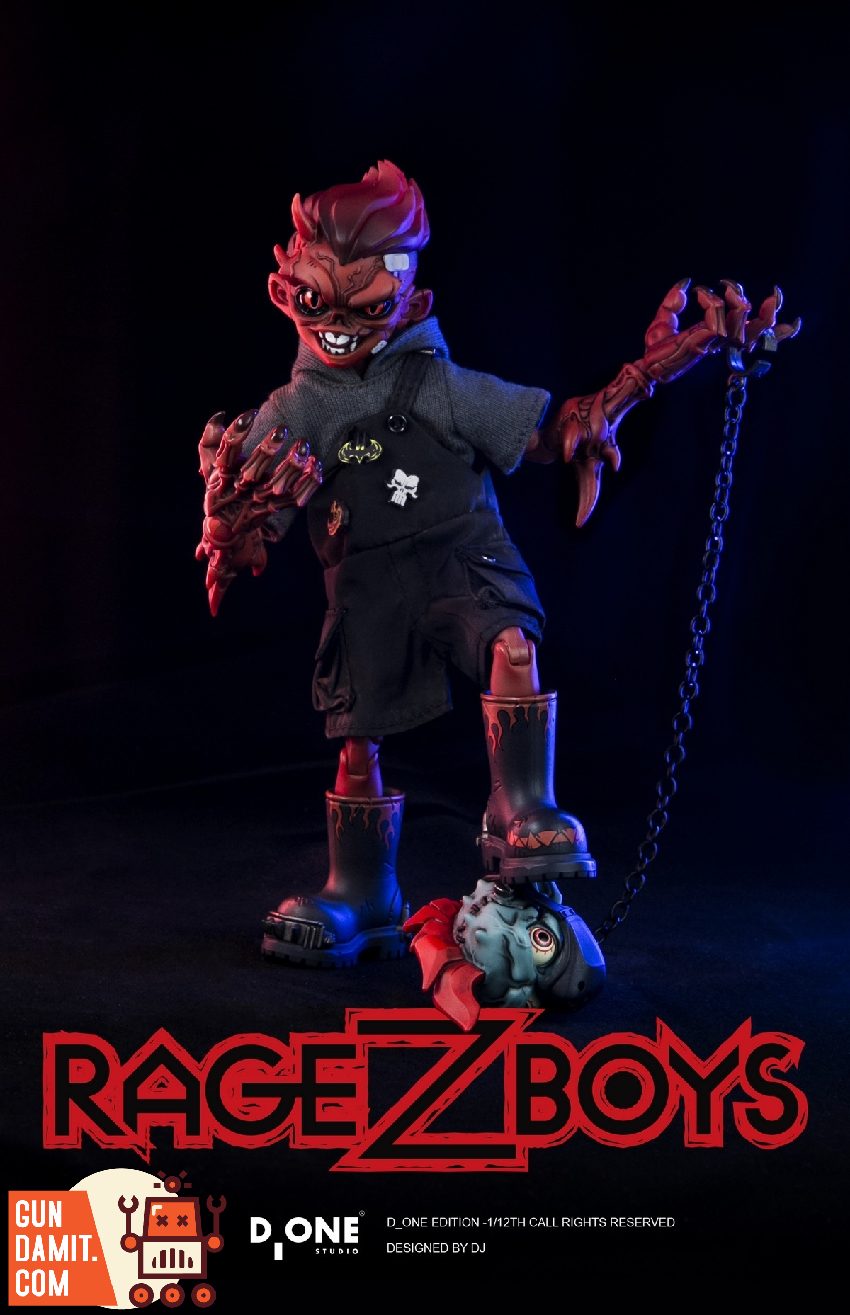 D_ONE STUDIO 1/12 RAGE-ZBOYS Series Yazai Out-of-Control
