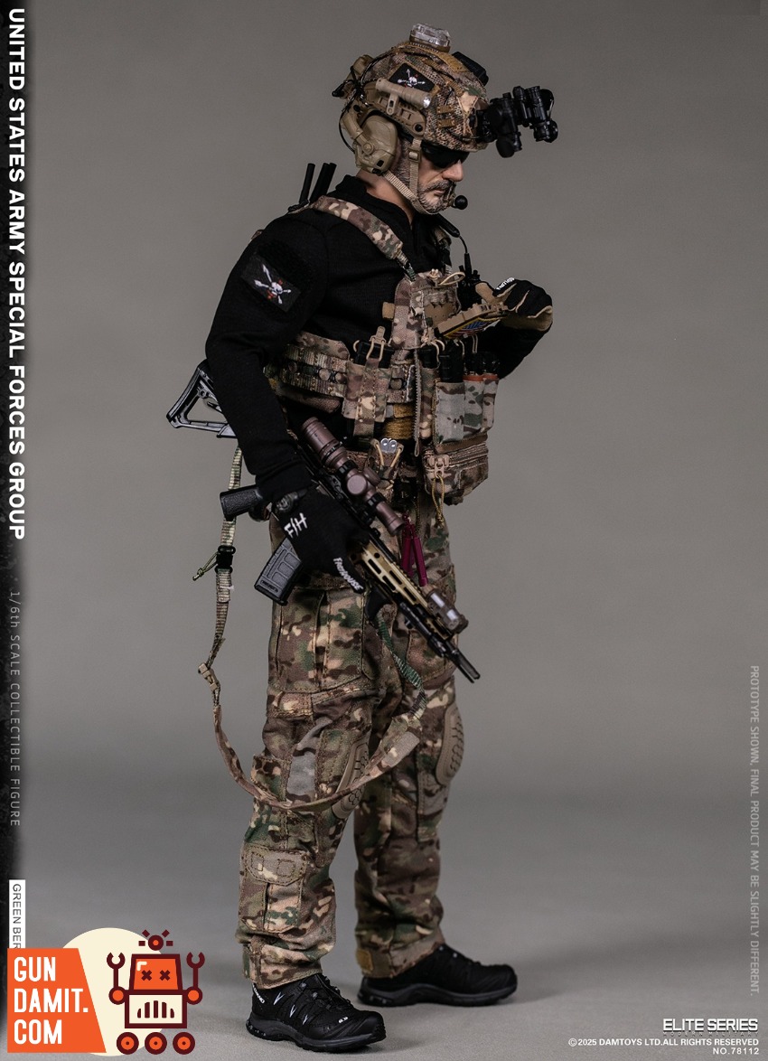DAMTOYS 1/6 NO.78112 United States Army Special Forces Group Green