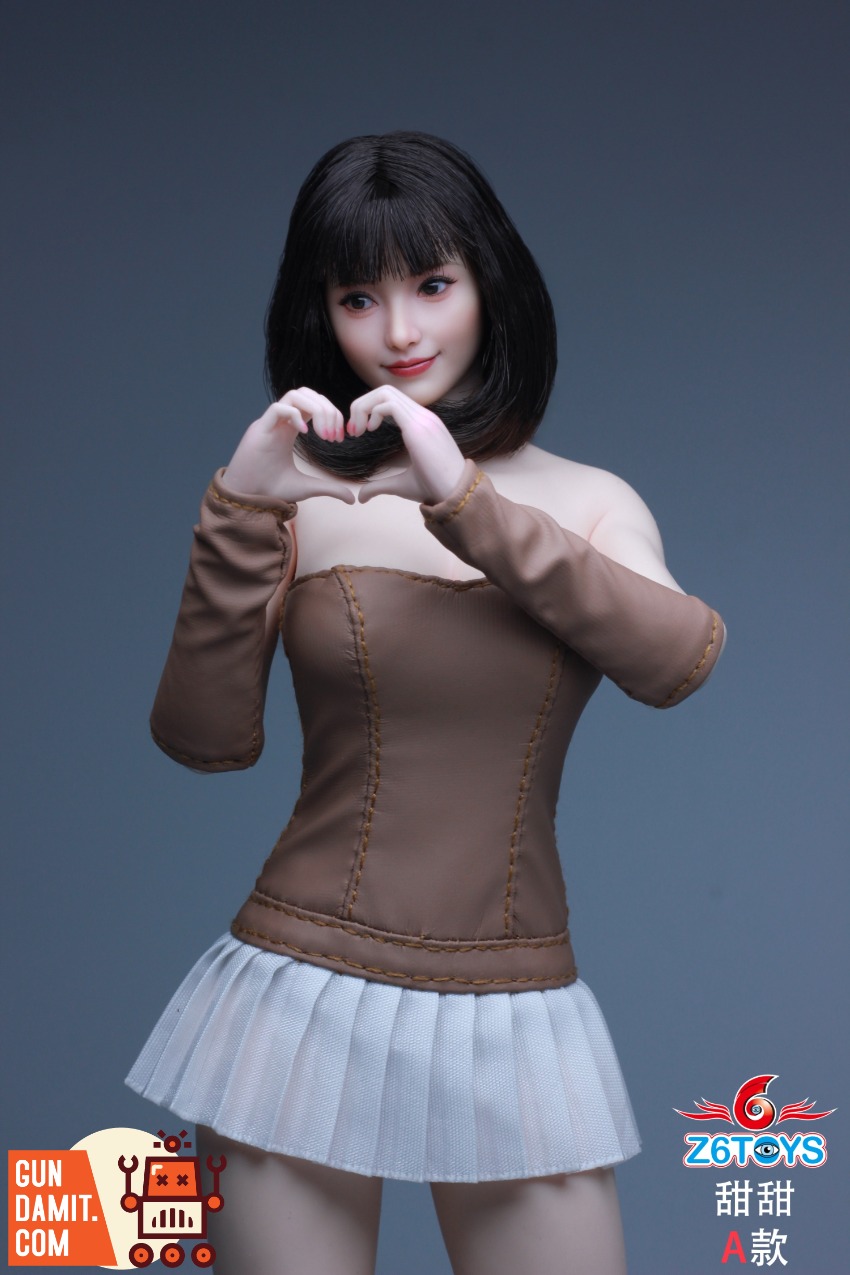 Z6TOYS 1/6 ZC021A Head Sculpt for Asian Beauties Tiantian