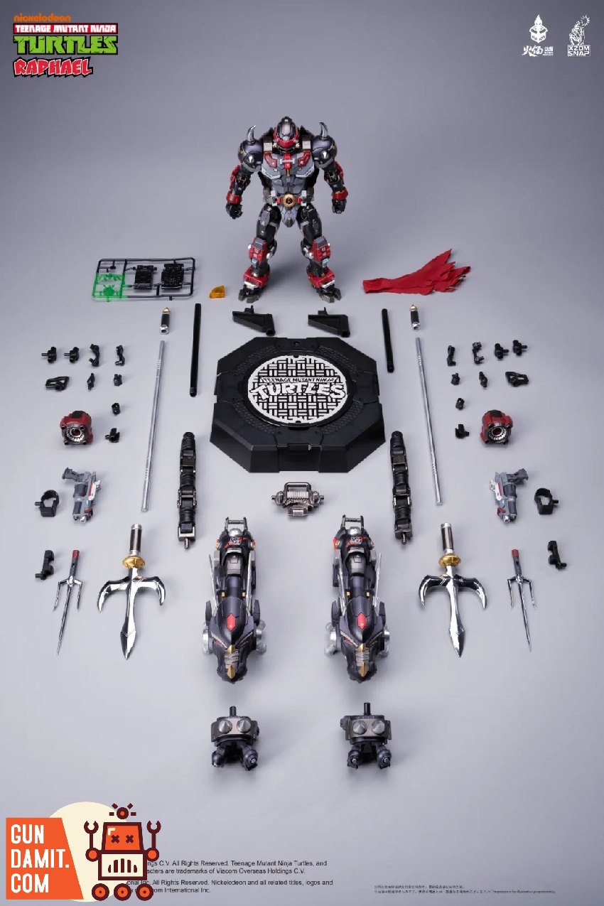 HEATBOYS HB0095 Teenage Mutant Ninja Turtles RAPHAEL 40th