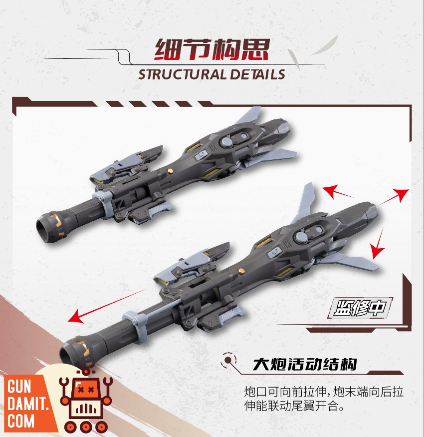 Motor Nuclear MNP-XH13 Wei Yuan Style Heavy Armament Type Model