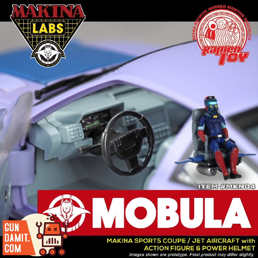 Mokamaru様4台セット Ramen Toy MKN04 Makina Labs Mobula - GunDamit Store