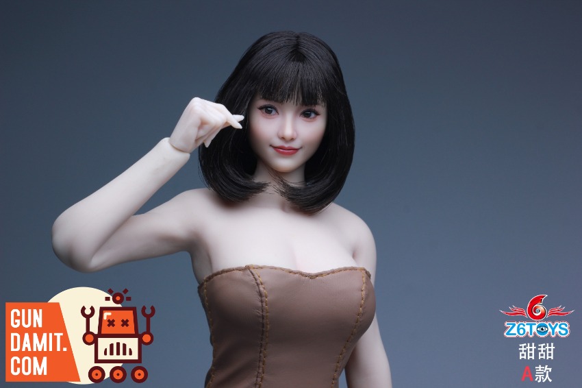 Z6TOYS 1/6 ZC021A Head Sculpt for Asian Beauties Tiantian