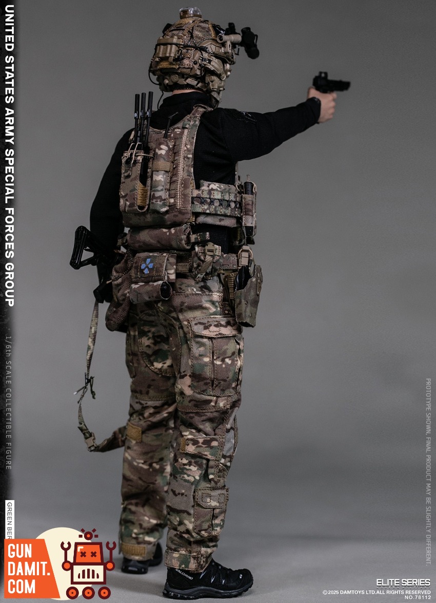 DAMTOYS 1/6 NO.78112 United States Army Special Forces Group Green