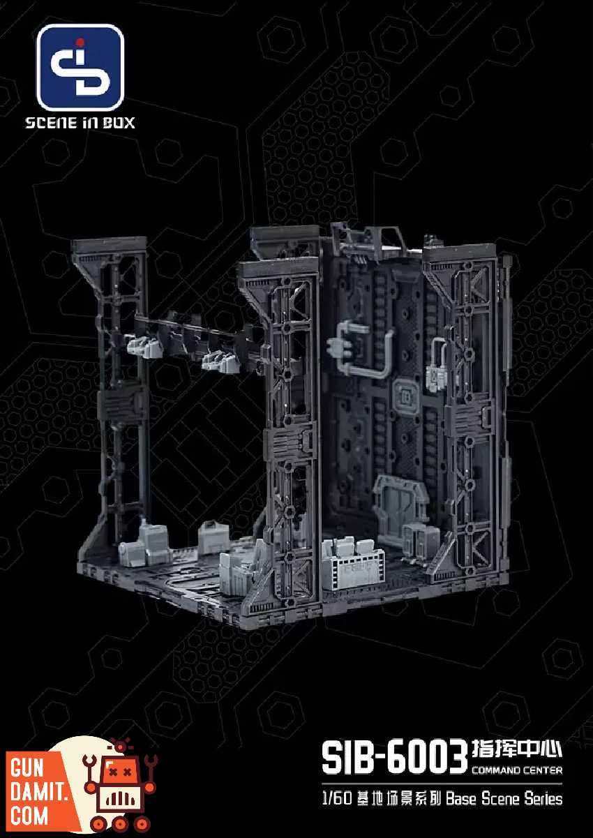 SIB-6003 1/60 Command Center Model Kit | GunDamit.com