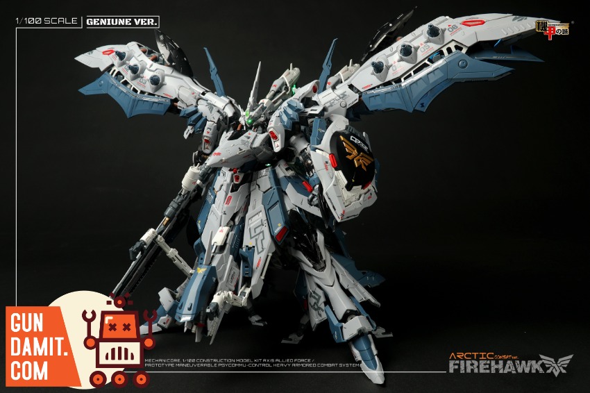 Mechanicore 1/100 ZMX-42 Firehawk the Arctic Combat Mode Model Kit