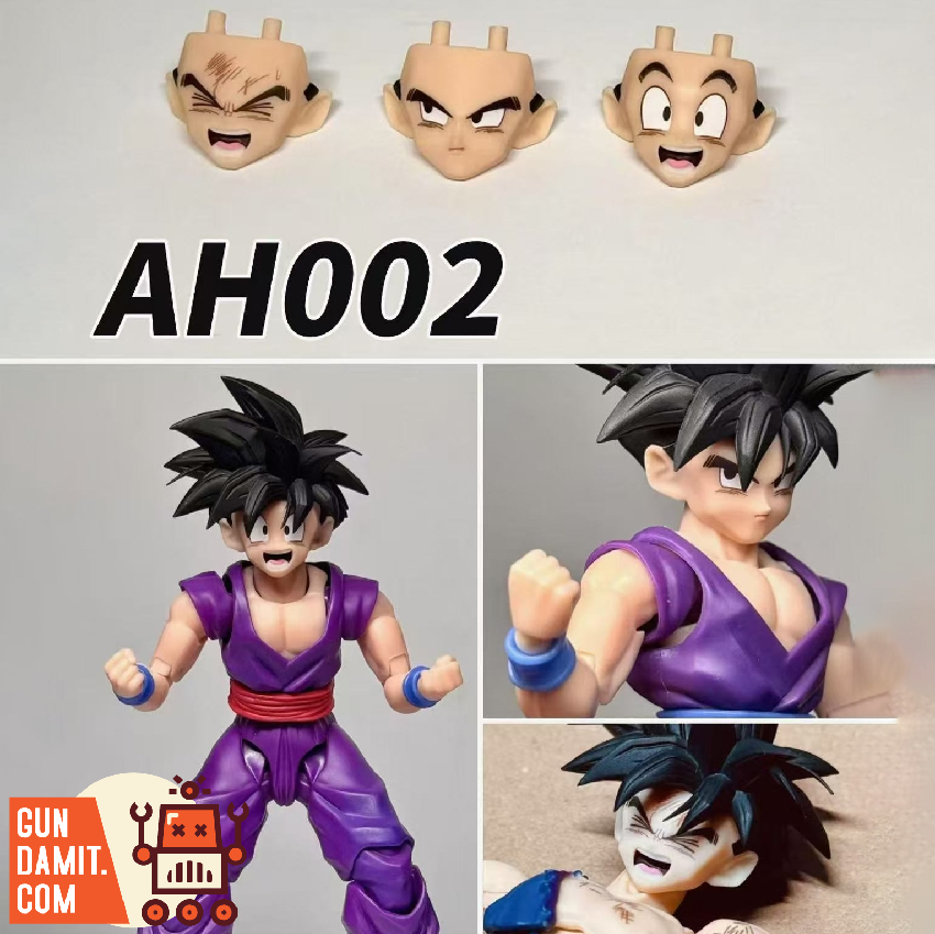 HM Studio X AIR Creation 1/12 HA002 Super Saiyan Head Sculpt Accessory Pack