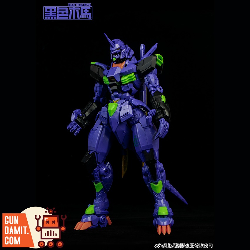Black Trojan 1/100 Gangsuosi EVA-01 Color Scheme Model Kit