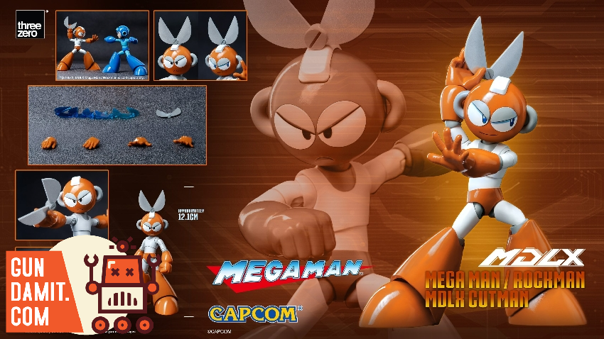 Threezero 3Z0837 Rockman Mega Man MDLX Cutman - GunDamit Store