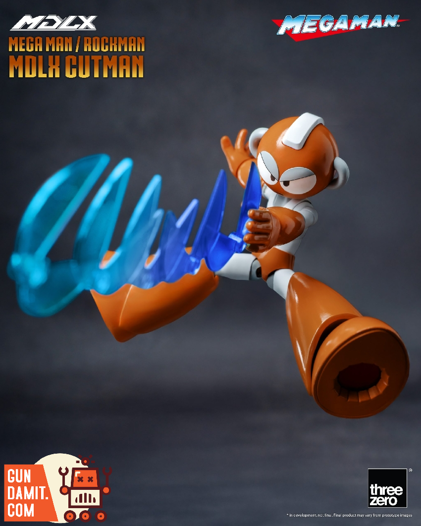 Threezero 3Z0837 Rockman Mega Man MDLX Cutman | GunDamit.com