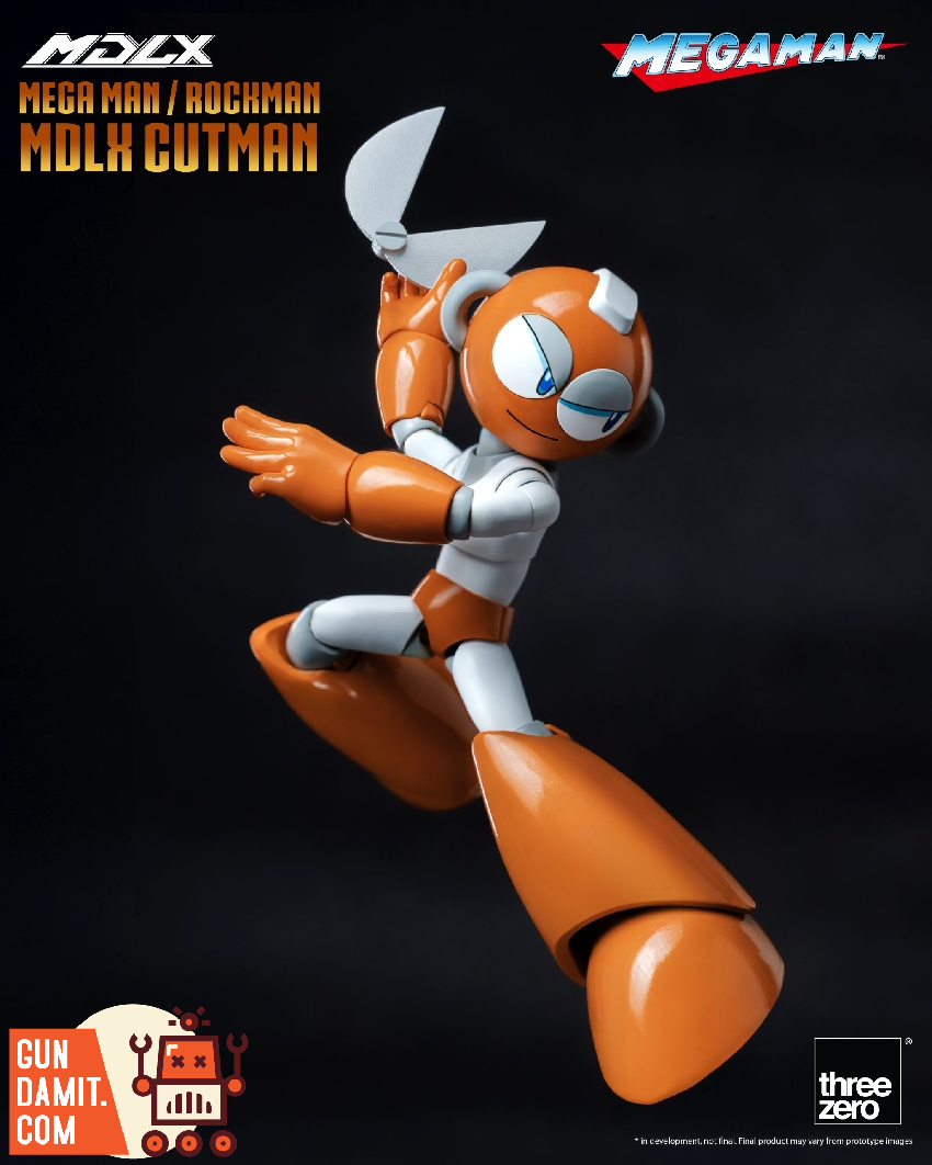 Threezero 3Z0837 Rockman Mega Man MDLX Cutman | GunDamit.com